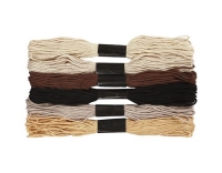 Creativ Company Stickgarn Baumwolle natur