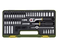 Steckschlüsselsatz mit Knüppelratsche