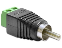 Delock Terminalblock Chinch Stecker