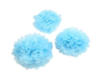 Creativ Company Papier-Pompons hellblau