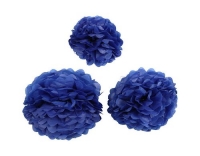 Creativ Company Papier-Pompons blau