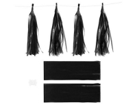 Creativ Company Papier-Quasten schwarz