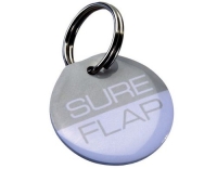 2 RFID-Halsbandanhänger, ø 2,5cm