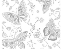 URSUS Zauberpapier Schmetterling