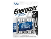 ENERGIZER Ultimate Lithium Mignon AA 4 Stk