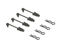 BODY CLIP RETAINERS 1/8 SCALE