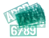 Linex: Schriftschablone Standart 85100