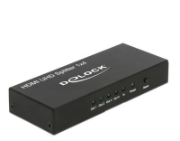 Delock Monitorsplitter HDMI/Bu - 4x HDMI/Bu