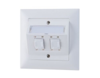 Feller EDIZIOdue UP-Netzwerkdose 2x RJ45