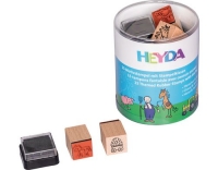 Heyda Stempeldose Bauernhof