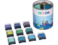 Heyda Stempelkissen-Set Aqua