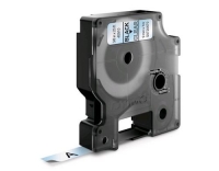Dymo Schriftband D1, 9mm x 7m, Band:trans.