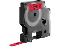 Dymo Schriftband D1, 9mm x 7m, Band: rot