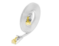 Slim Wirewin Patchkabel: U/FTP, 50cm, weiss