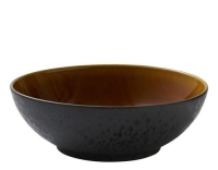 Bitz Salatschüssel schwarz/amber 30cm