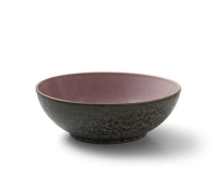 Bitz Salatschüssel 30cm grau/rosa 30cm