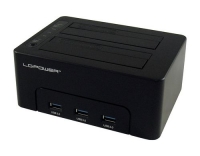 LC-Power LC-DOCK-U3-HUB, SATA HDD Dock.