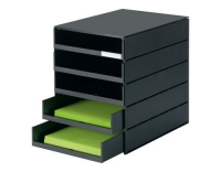 Styroval pro Box mit 5 Schubladen offen