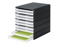 Styroval pro Box mit 10 Schubladen offen