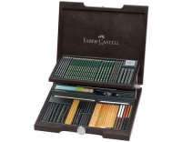 Faber-Castell PITT Monochrome Holzkoffer