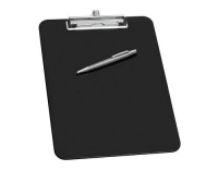 WEDO Klemmbrett A4 mit Stifthalter schwarz