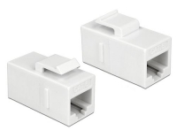 Delock Keystone Modul Cat.6, UTP, weiss