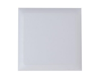 Steckdeckel 130x130mm m. 2 Schrauben