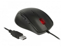 Delock ergonomische Maus für Linkshänder