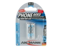 Ansmann Akku AAA NiMH 800 mAh 1.2V 2er