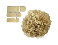 Creativ Company Papier-Pompons gold