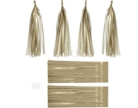 Creativ Company Papier-Quasten gold