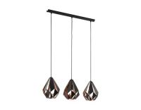 EGLO CARLTON 1 Hängel. schwarz, kupfer