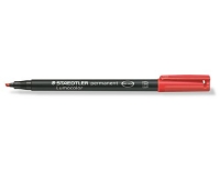 STAEDTLER 314Folienstift Lumocolor B rot