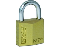 Rieffel Vorhängeschloss Messing Nr. 7 SB