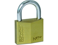 Rieffel Vorhängeschloss Messing Nr. 7 SB