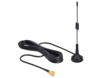 Delock 433Mhz Antenne,3dBi, magn. Standfuss