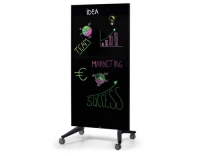 Legamaster Mobiles Glasboard schwarz