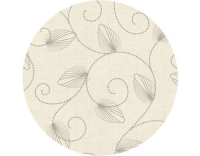 d-c-table Tischtuch Jolice Creme 150cm rund