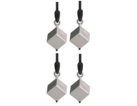 d-c-table Tischtuchbeschwerer 4er Set Würfe