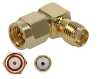 Delock SMA-Steckerzu SMA-Buchse, 90°, 10Ghz