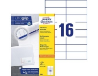 Avery Zweckform Etiketten A4, 105x37mm