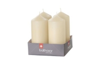 balthasar Zylinderkerze écru 4er