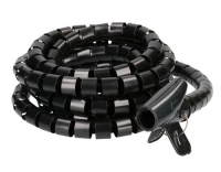 Spiroschlauch NW15, 3m, schwarz