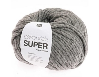 RICO Essentials Super Super Chunky, grau