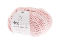 RICO Baby Classic Print DK, rosa mix