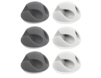 Delock Kabelhalter, TPR, selbstkl.