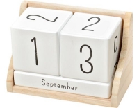 Boltze Blockkalender Manja, Holz