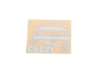 Chrome Chevy Decals
