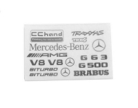 Steel Logo Decal Sheet