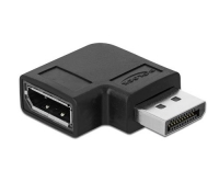 Delock Displayport Adapter, schwarz, 8K/60